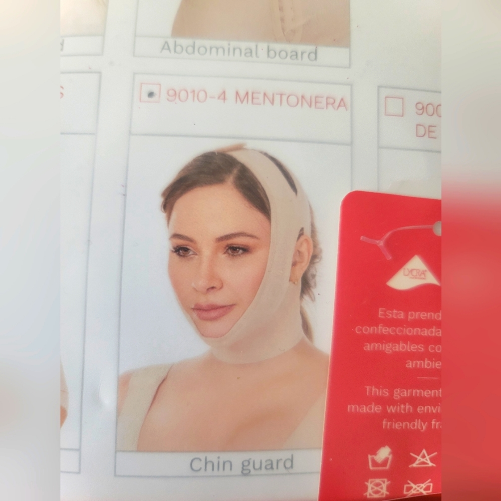 Chin garment (chin lipo) post-op